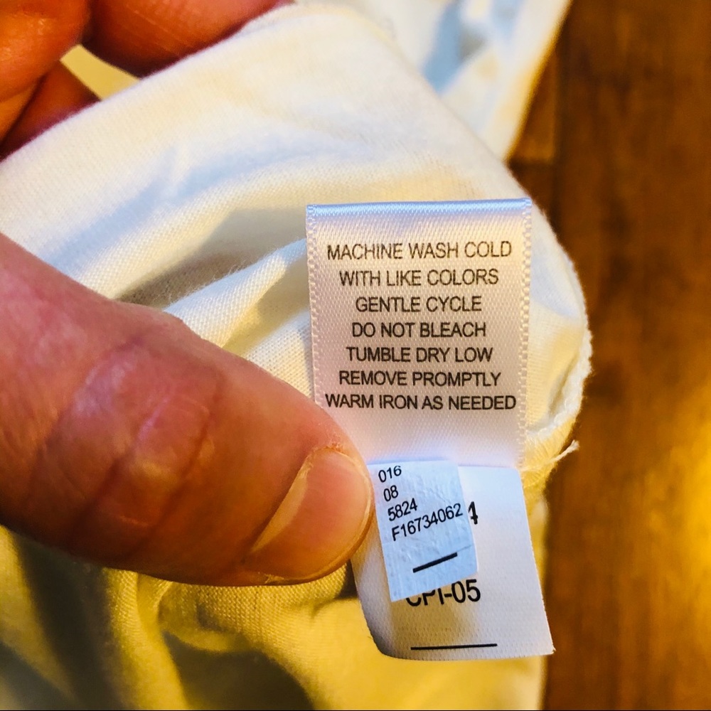 XHILARATION Off White Ruffle Blouse - NWOT - Picture 5 of 5